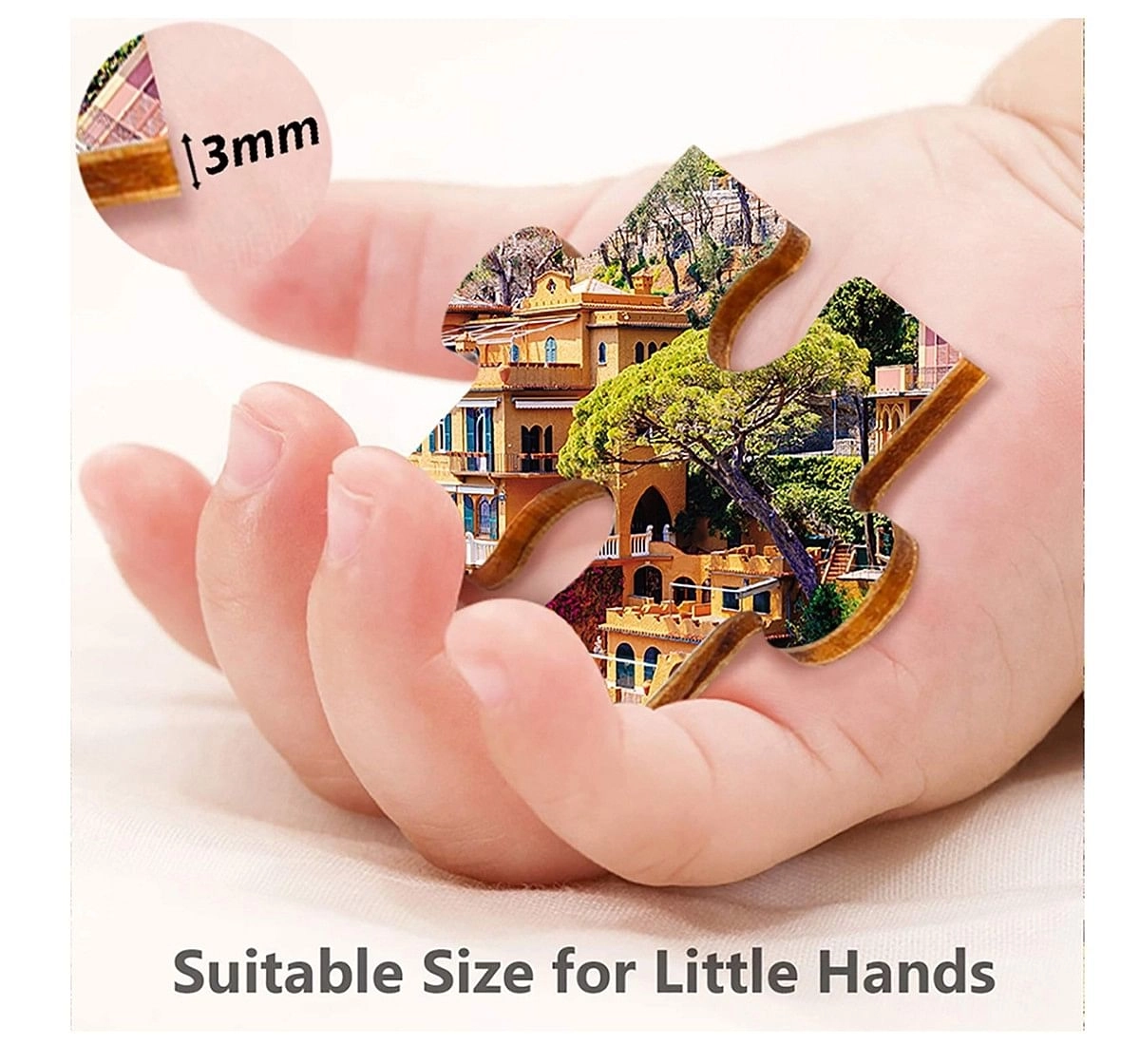 Webby Houses in Italy Wooden Puzzle 252pcs,  6Y+ (Multicolour)