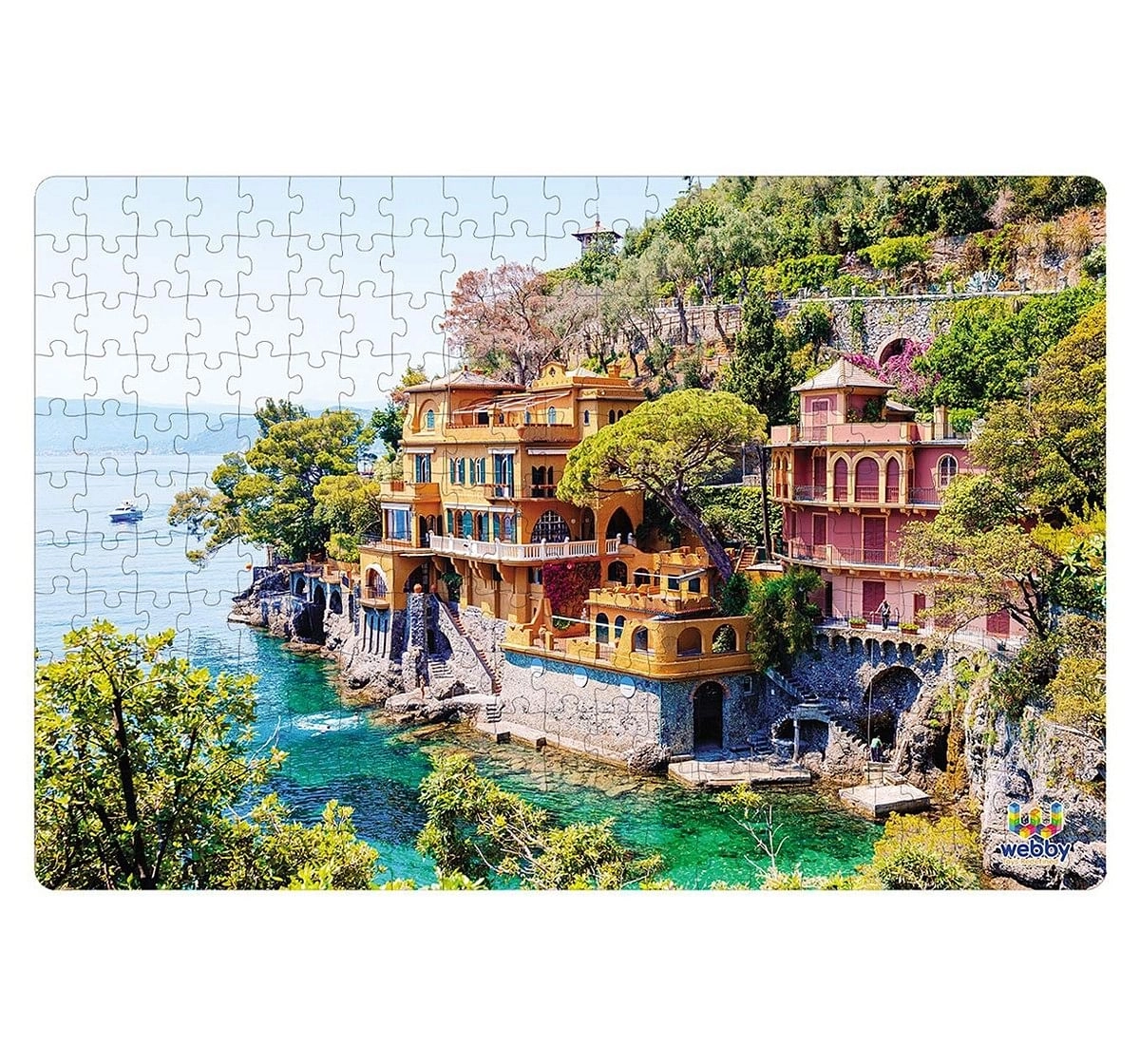 Webby Houses in Italy Wooden Puzzle 252pcs,  6Y+ (Multicolour)