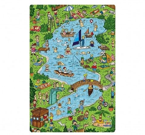 Webby Town Lake Wooden Puzzle 252pcs,  6Y+ (Multicolour)