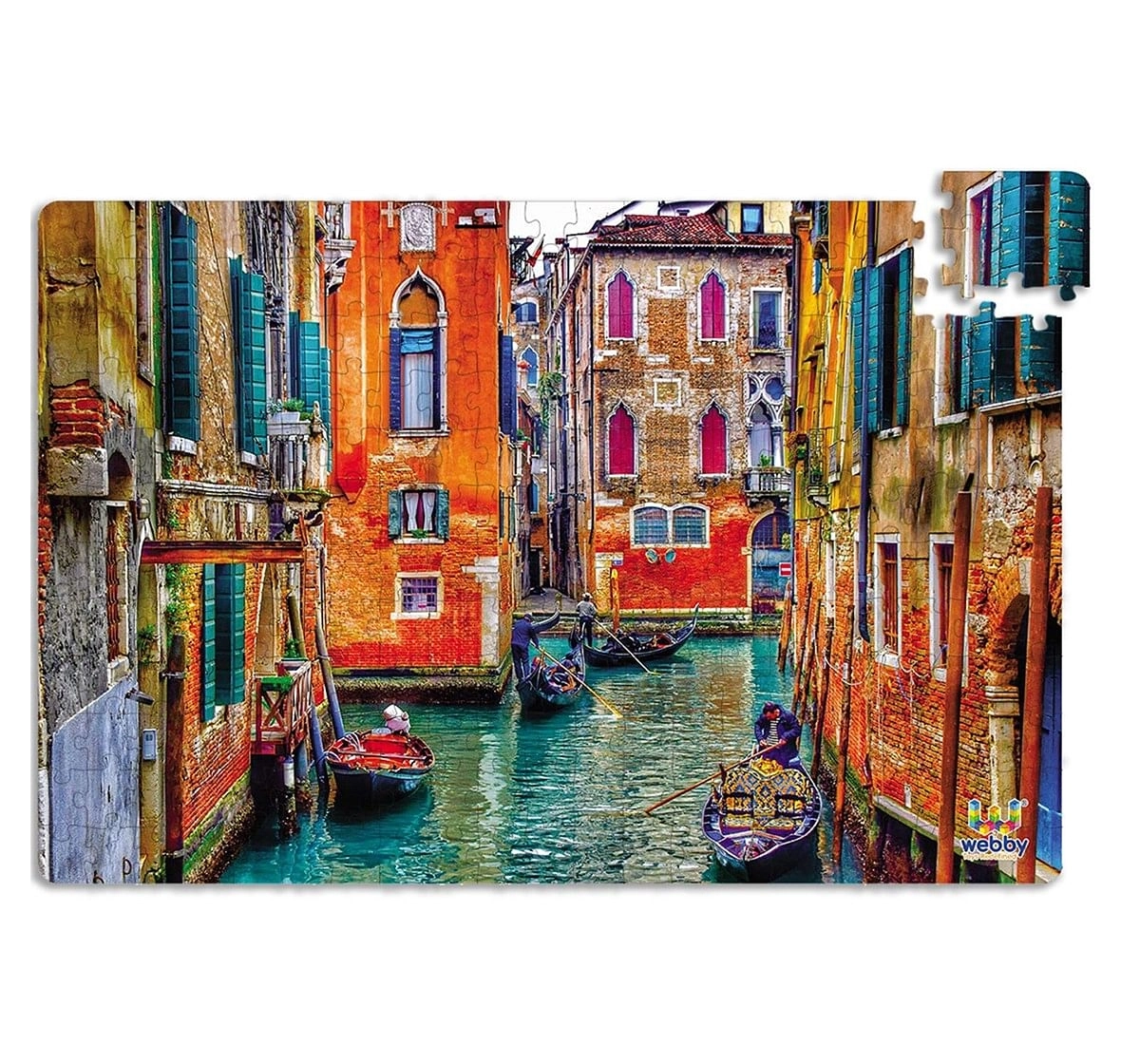 Webby Venice Italy Wooden Puzzle 252pcs,  6Y+ (Multicolour)