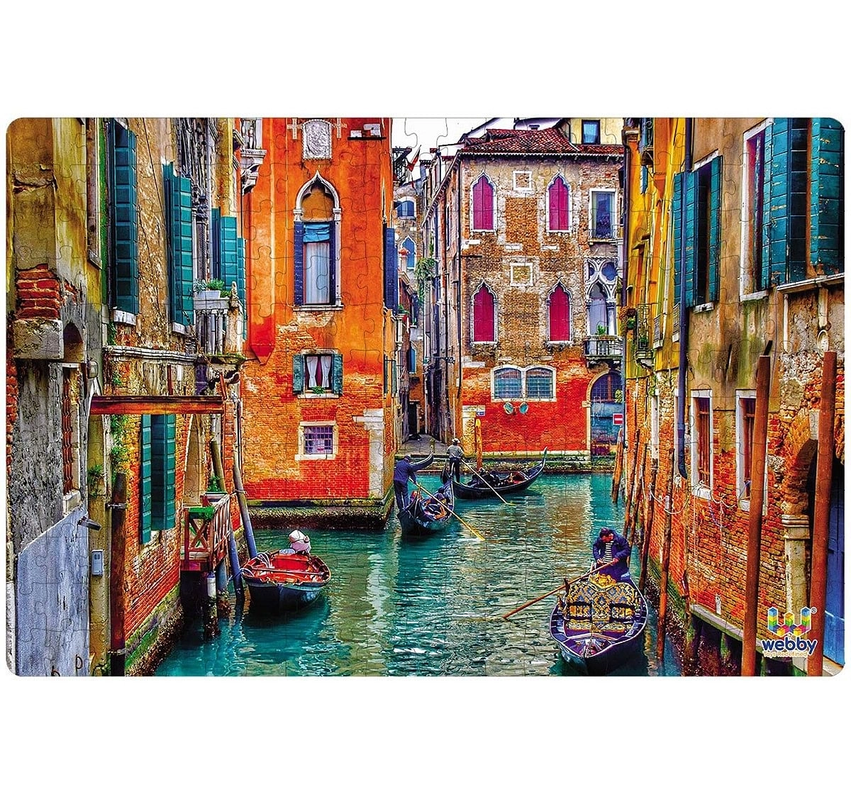 Webby Venice Italy Wooden Puzzle 252pcs,  6Y+ (Multicolour)