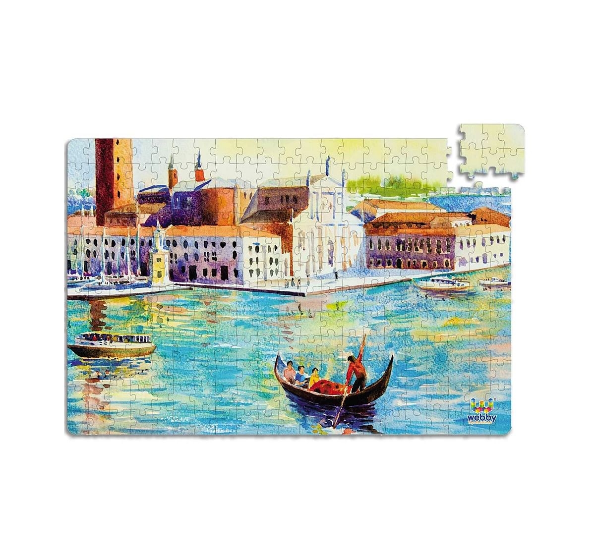 Webby San Giorgio Maggiore 252 Pieces Wooden Puzzle for Kids 6Y+, Multicolour