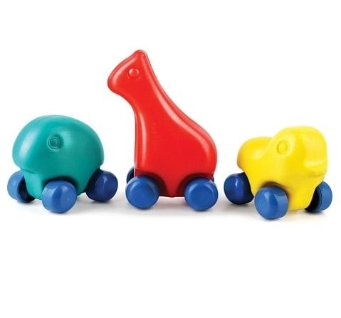 Ok Play Little Pets Shape Toys Set of 3 toddlers toy Multicolor 0M+