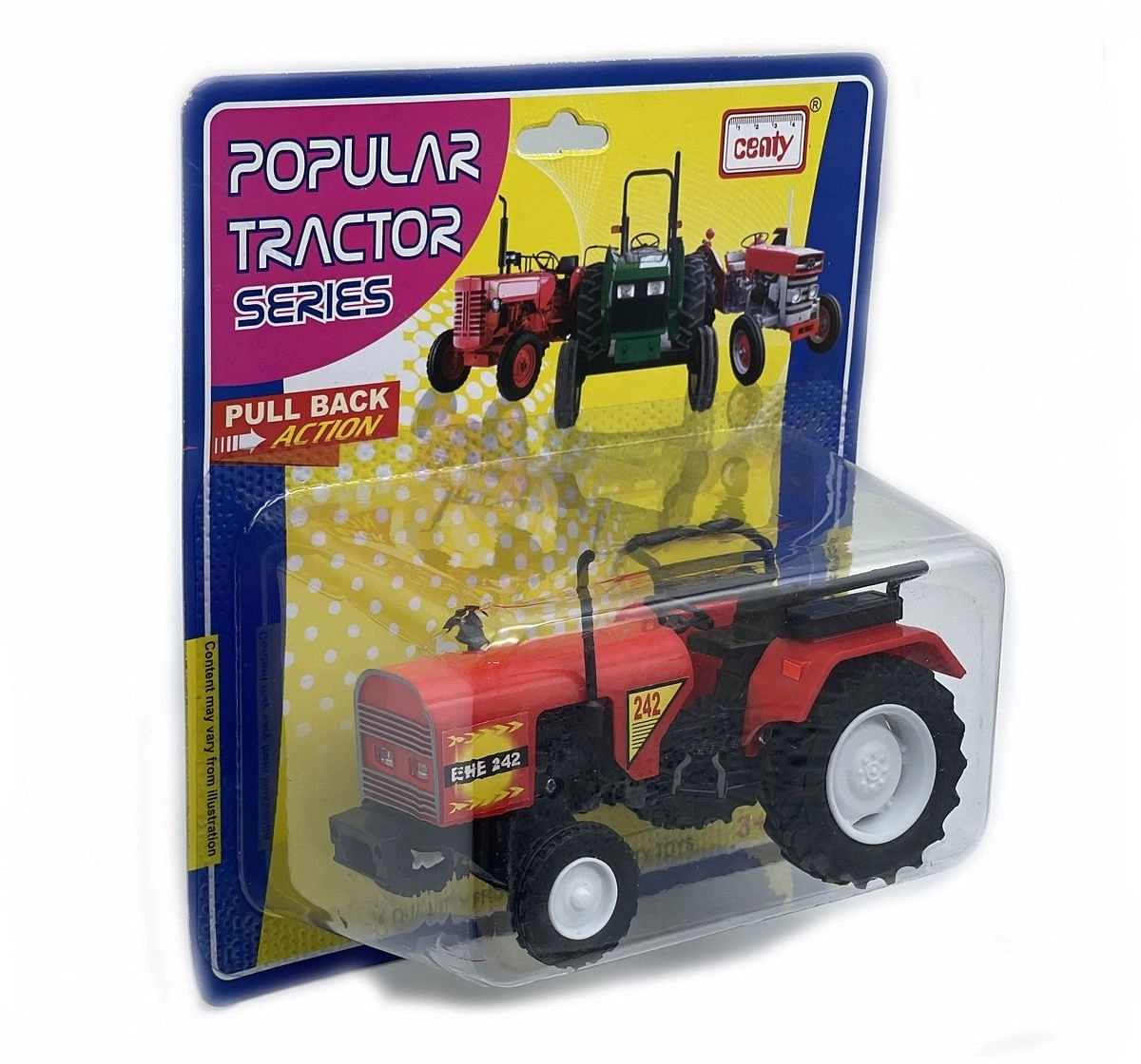 Centy Eicher Tractor Multicolor 3Y+