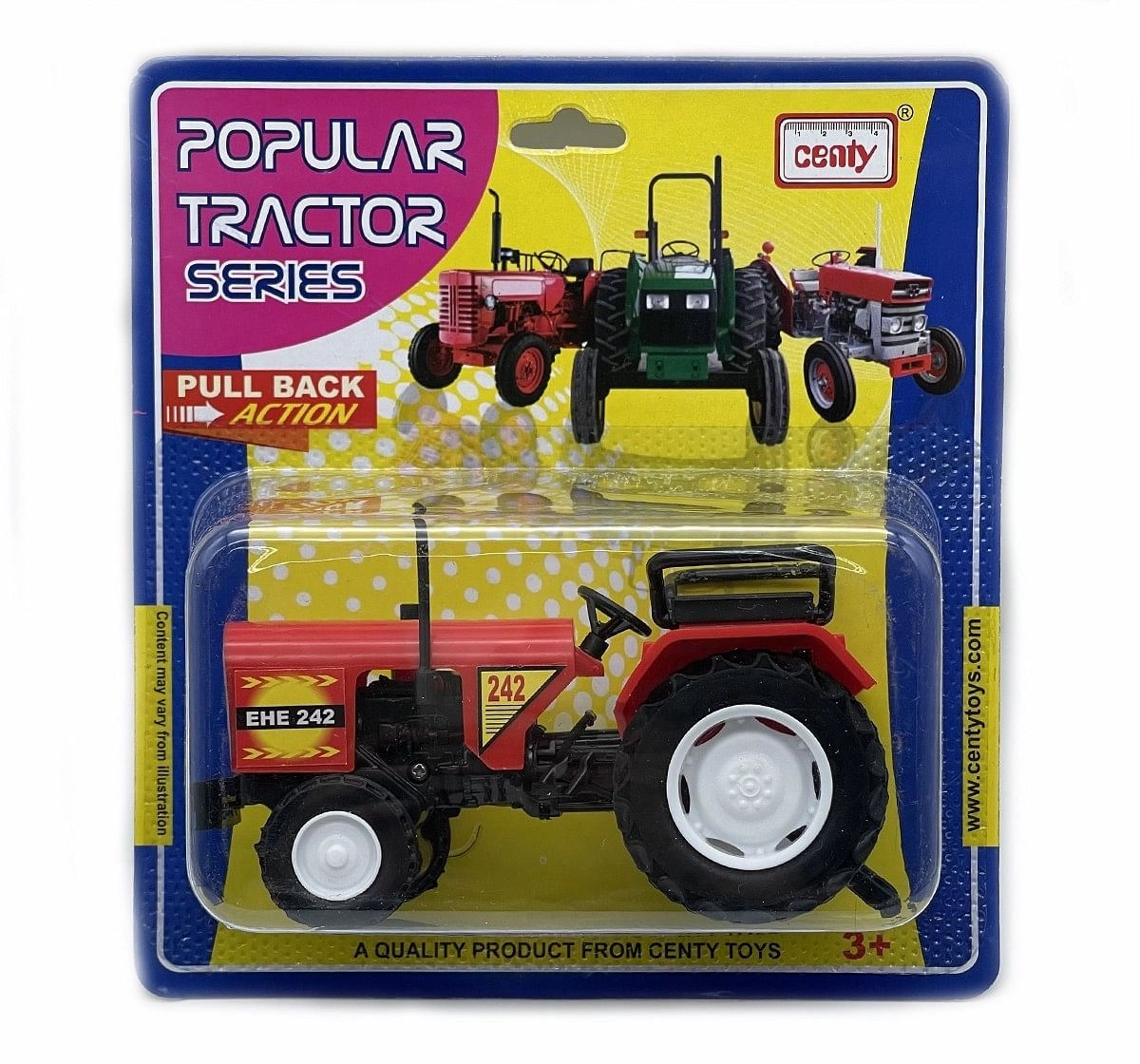 Centy Eicher Tractor Multicolor 3Y+
