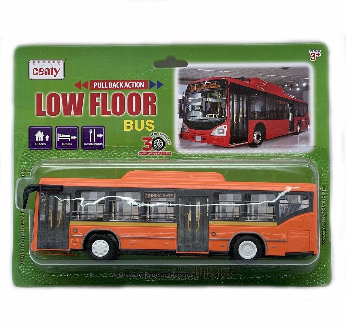 Centy Low Floor Bus Multicolor 3Y+