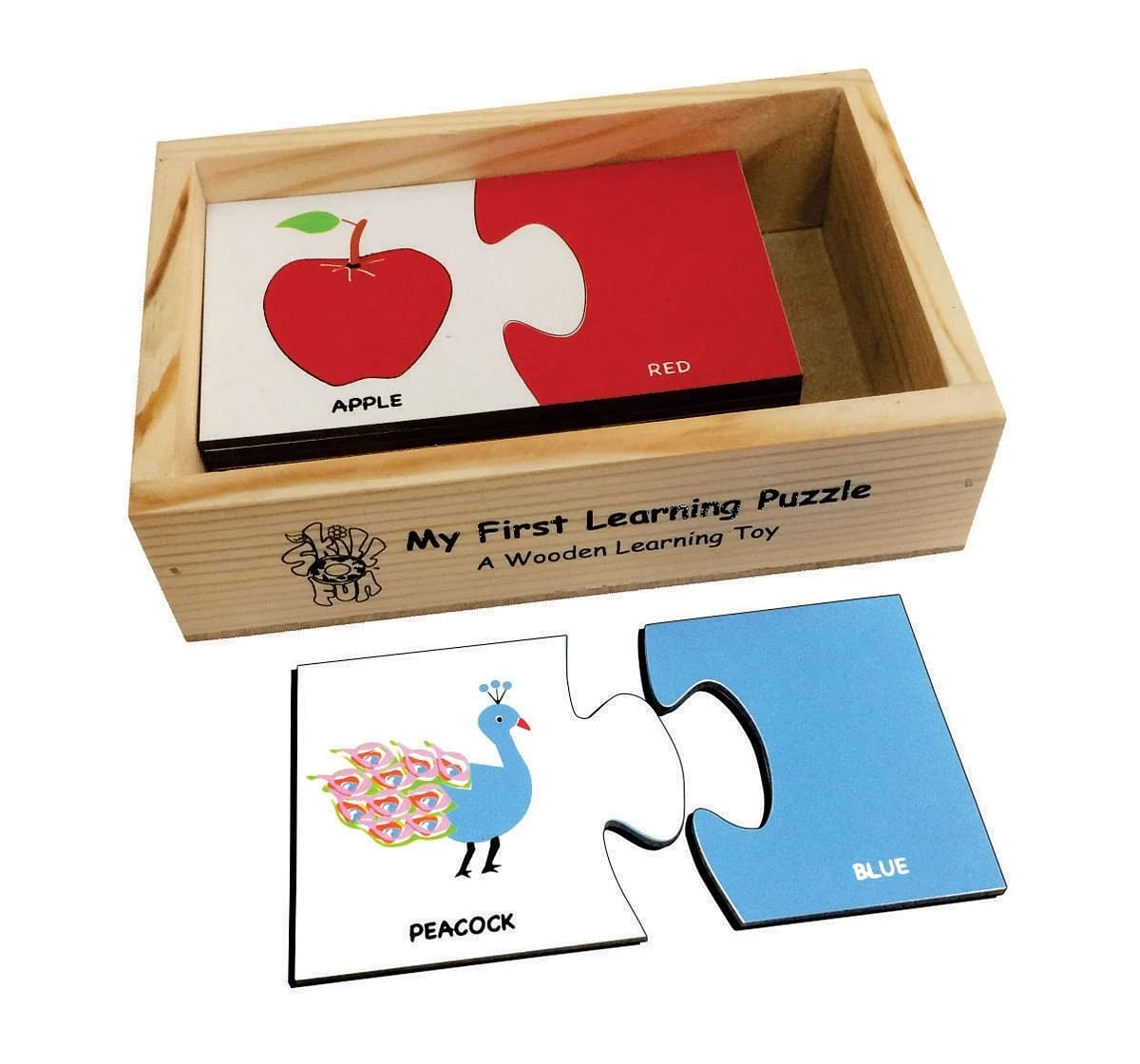 Skillofun My First Learning Puzzle Colors Set Of 10, 3Y+