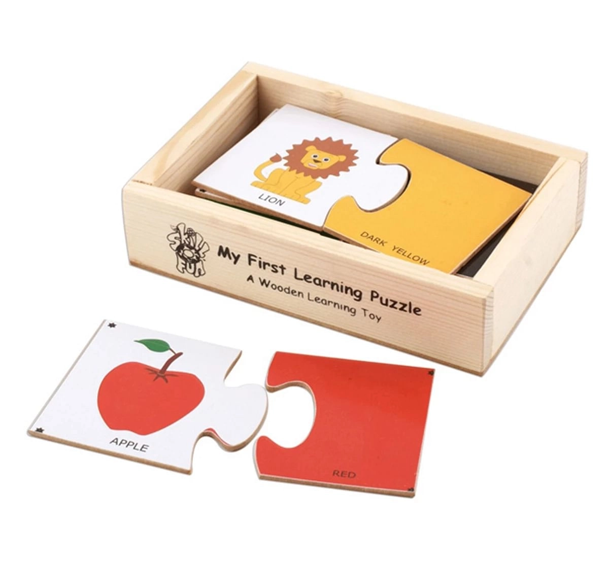 Skillofun My First Learning Puzzle Colors Set Of 10, 3Y+