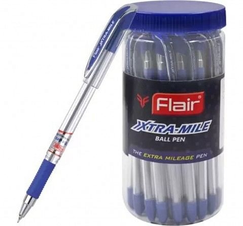 Flair Xtramile Ball Pen Pack Of 25 Multicolor 12Y+