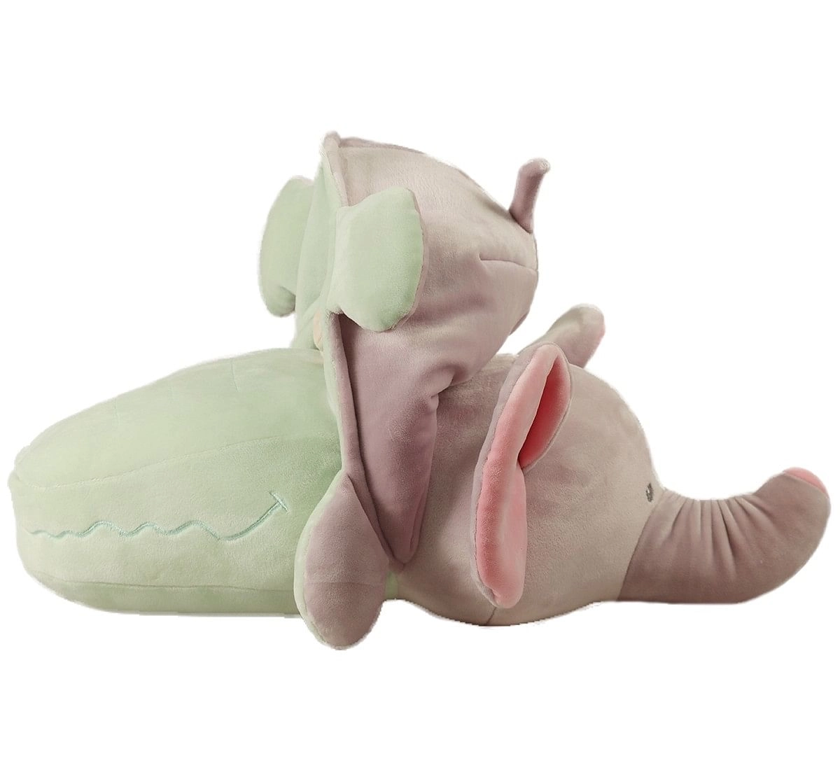 Mirada 45cm super soft reversible elephant & crocodile Multicolor 3Y+