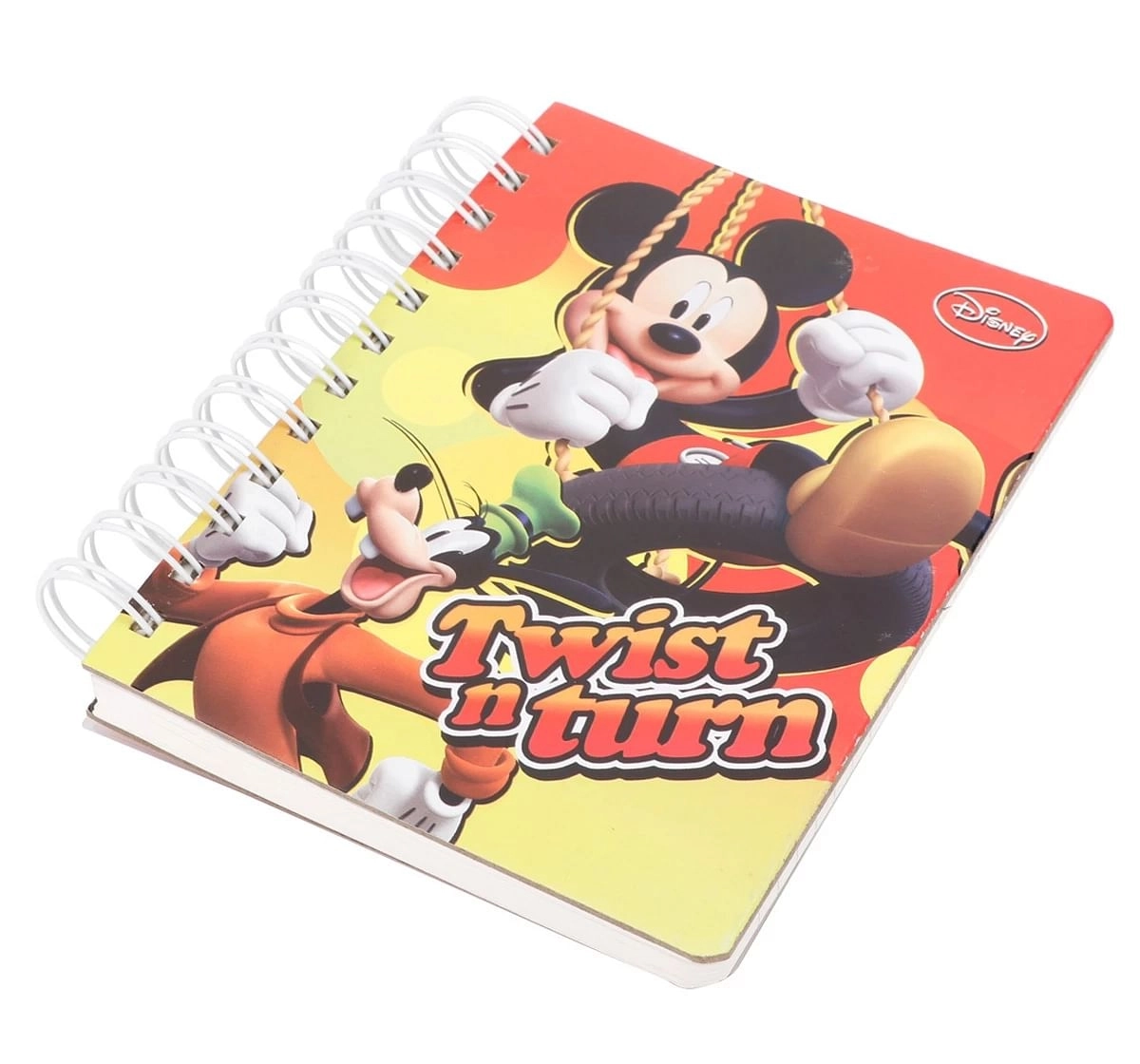 Mickey Spiral Bound Ruled Notebook Assorted Diary Multicolor 5Y+