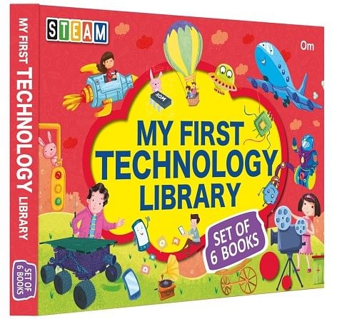 OM Books My First Technology Library Multicolour 4Y+