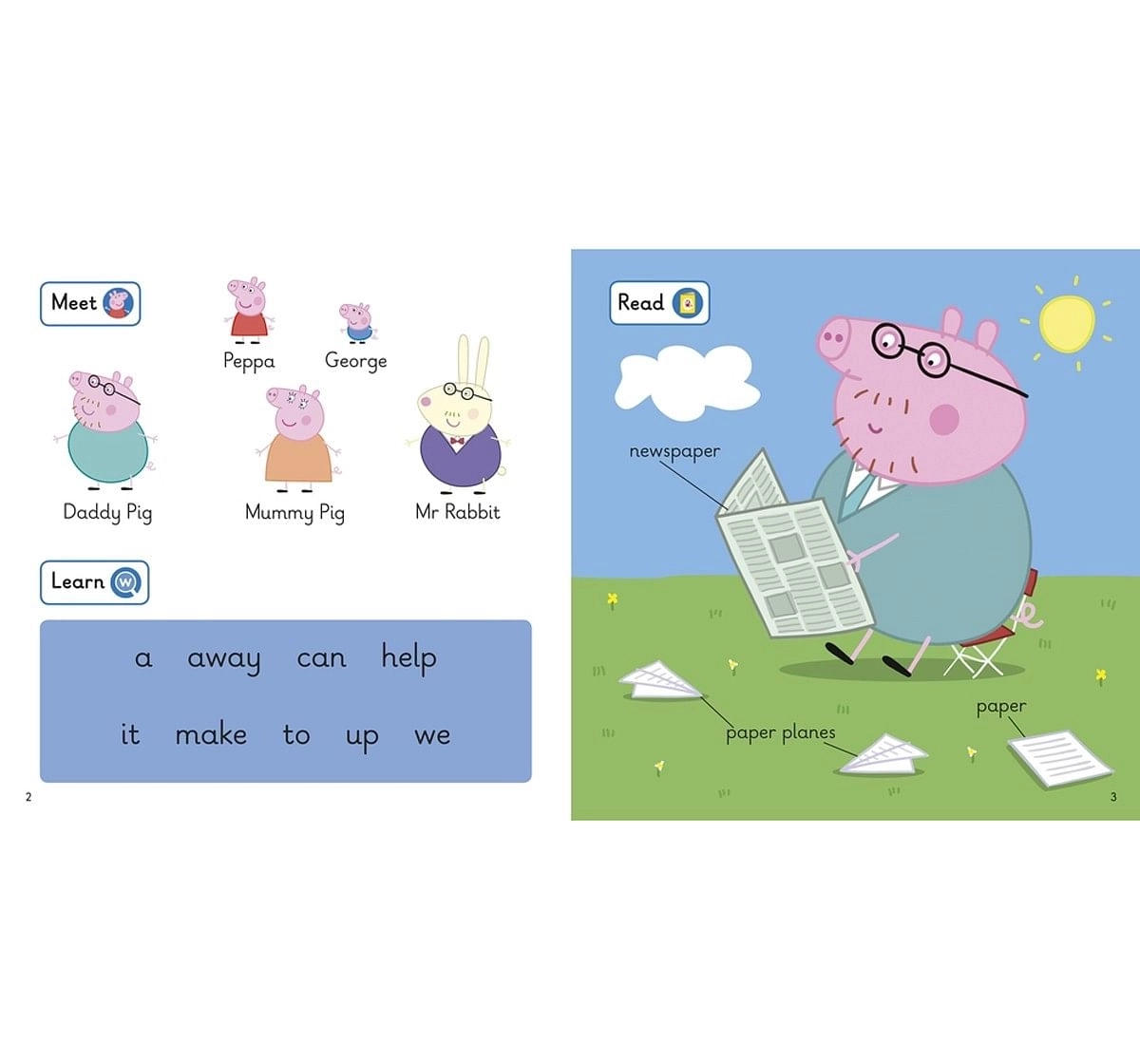 Penguin Random House First Words with Peppa Level 1: Paper Planes Paper cover Multicolour 5Y+