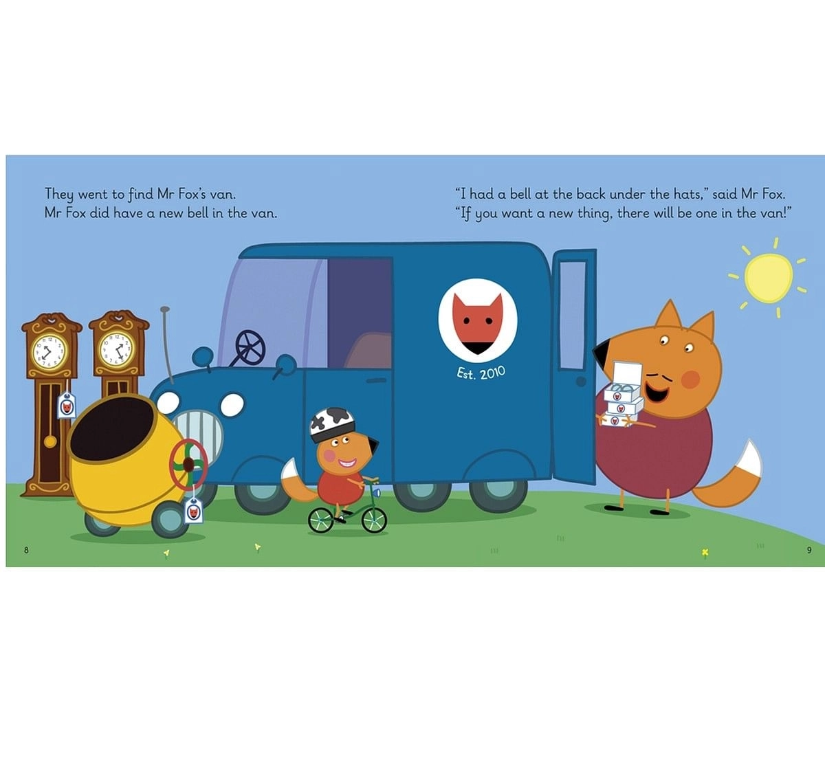Penguin Random House First Words with Peppa Level 2: Mr. Fox's Van Paper cover Multicolour 5Y+