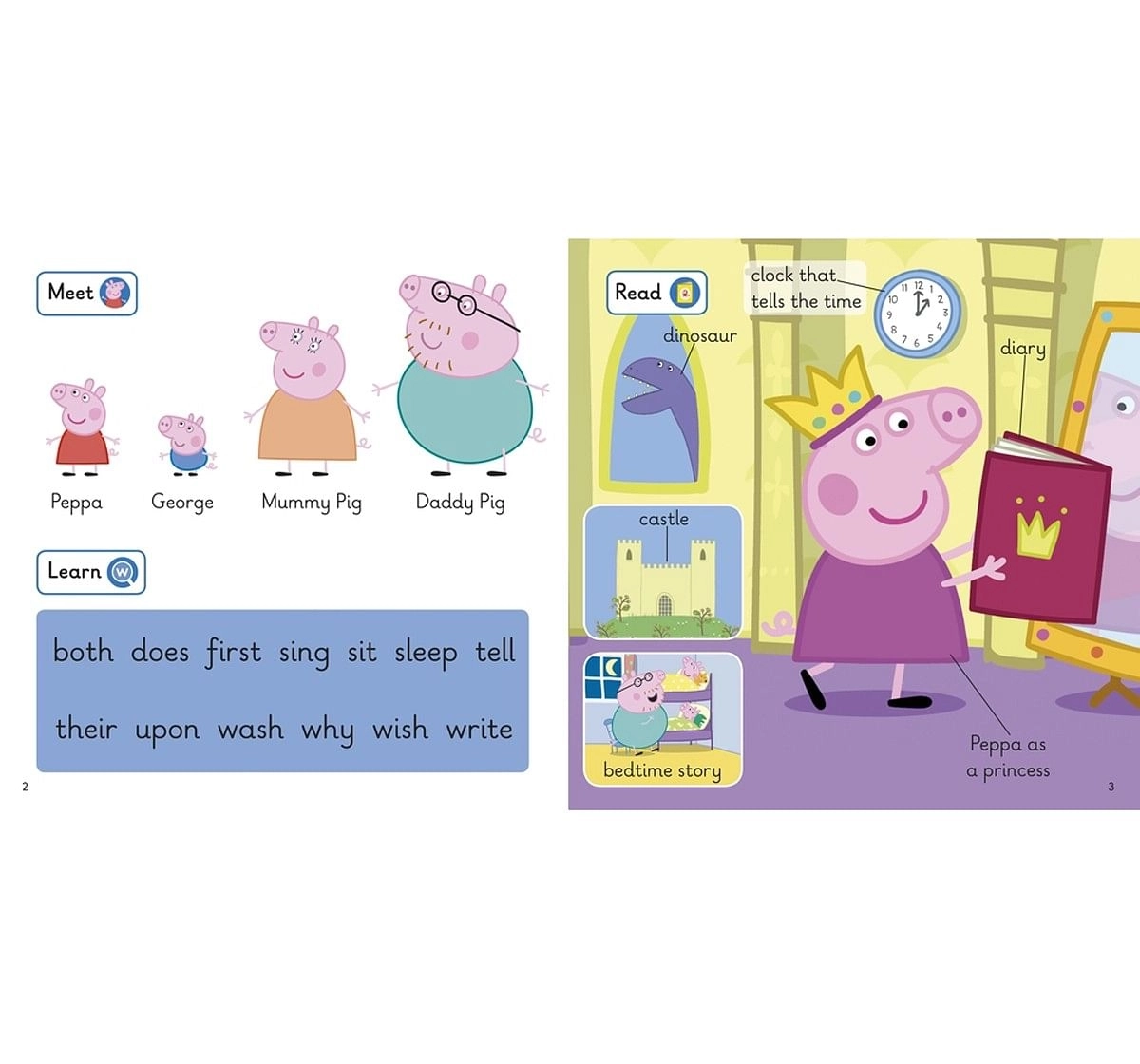 Penguin Random House First Words with Peppa Level 4: Bedtime Story Paper cover Multicolour 5Y+