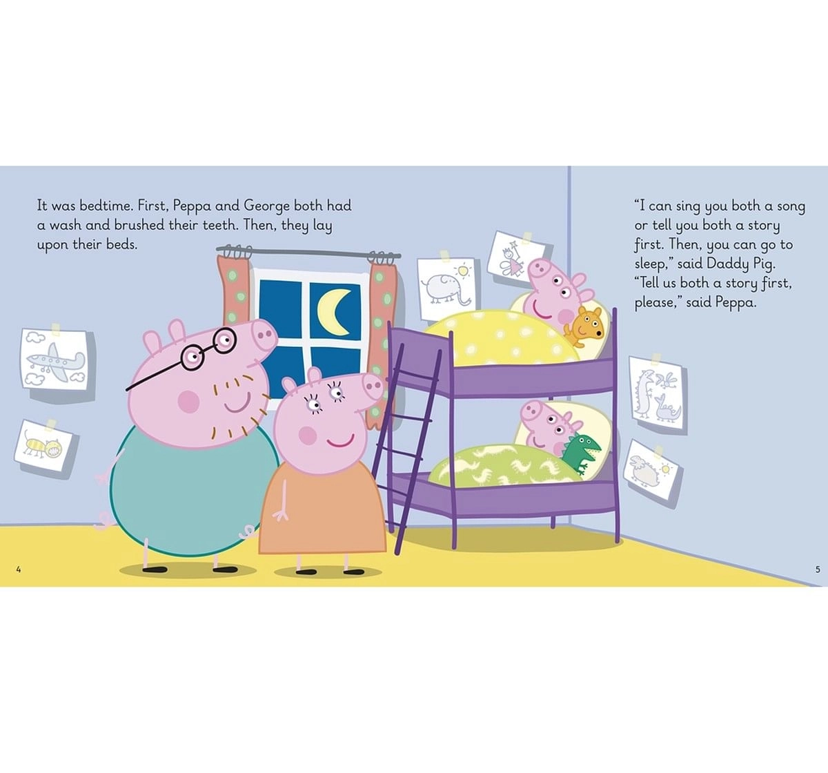 Penguin Random House First Words with Peppa Level 4: Bedtime Story Paper cover Multicolour 5Y+