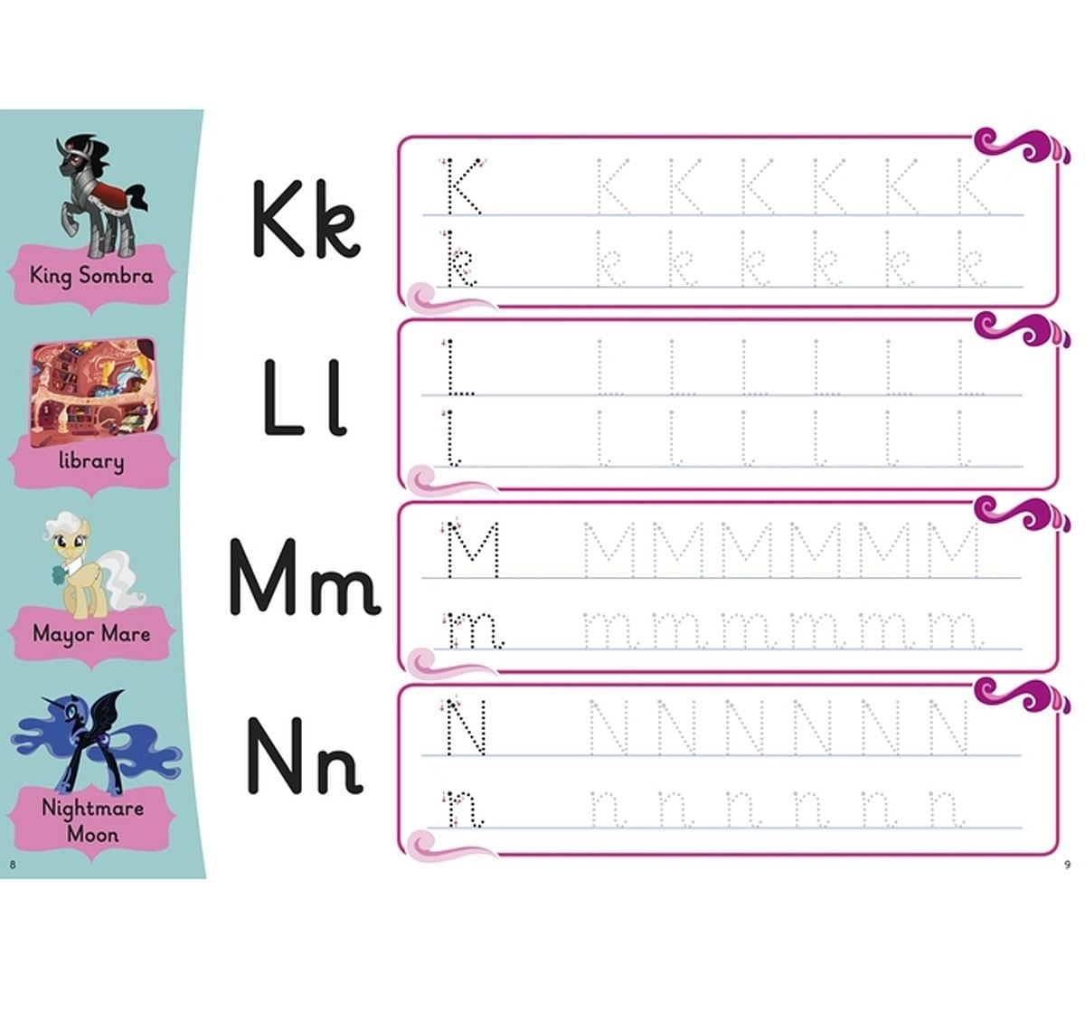 Penguin Random House My Little Pony Wipe Clean First Writing Paper cover Multicolour 5Y+