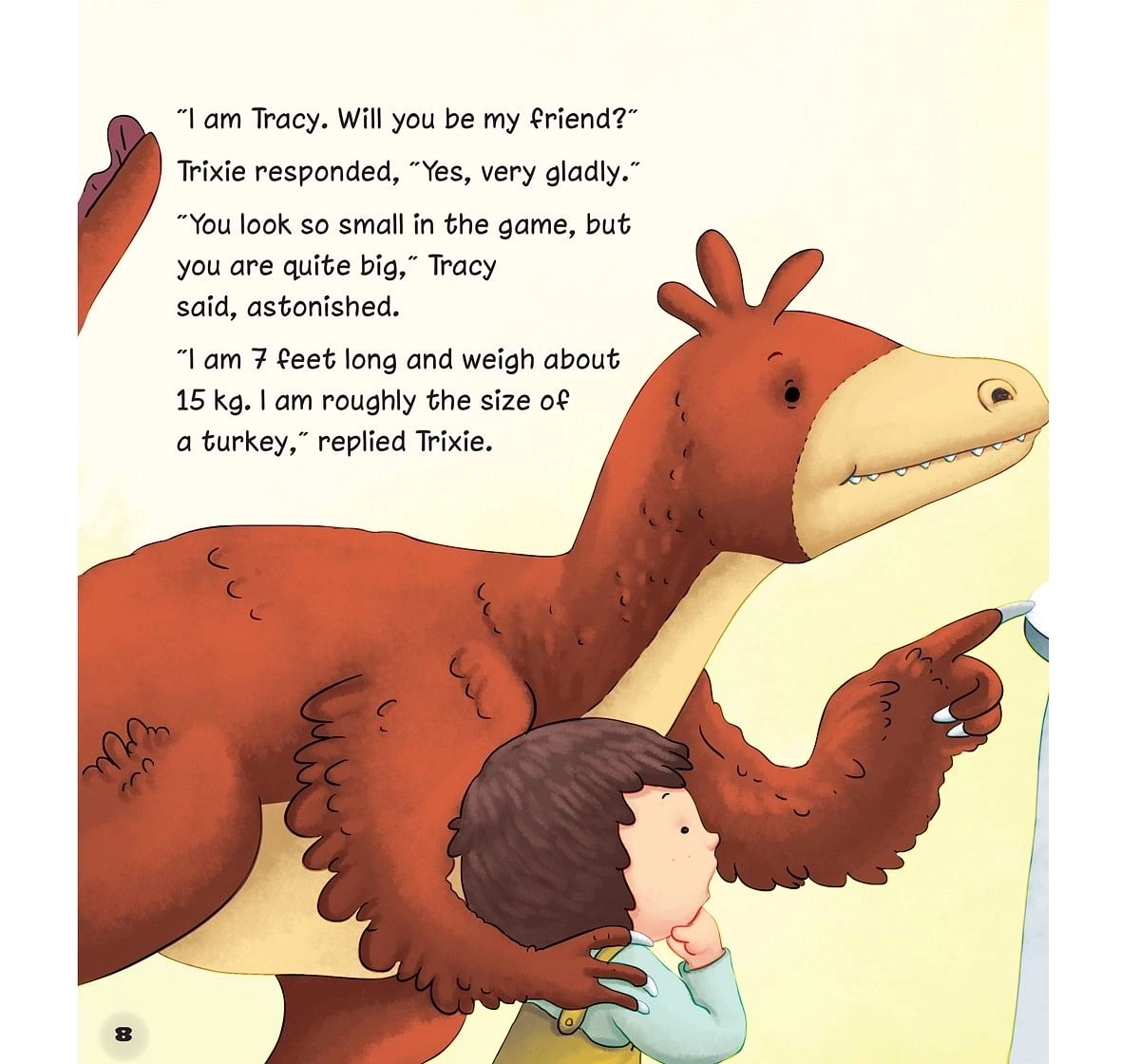 OM Books Dino World The Swift Velociraptor Multicolour 6Y+