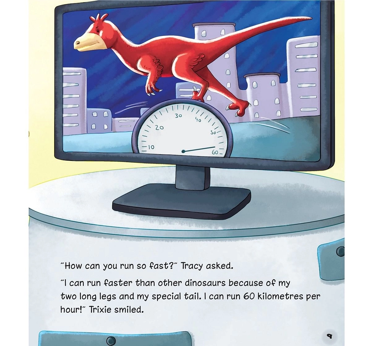 OM Books Dino World The Swift Velociraptor Multicolour 6Y+
