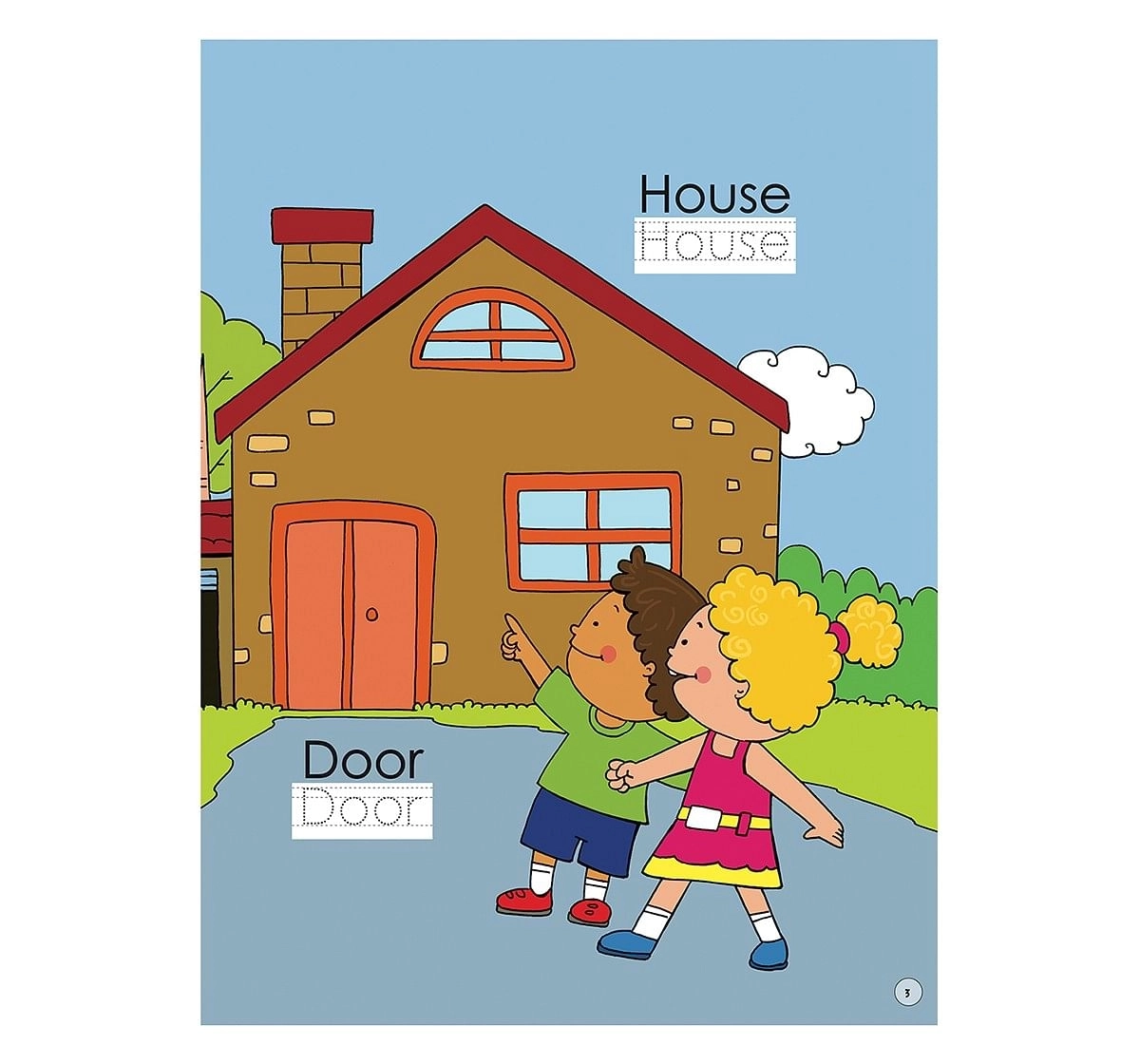 Om Kidz: Write & Clean Home, 16 Pages Book, Paperback