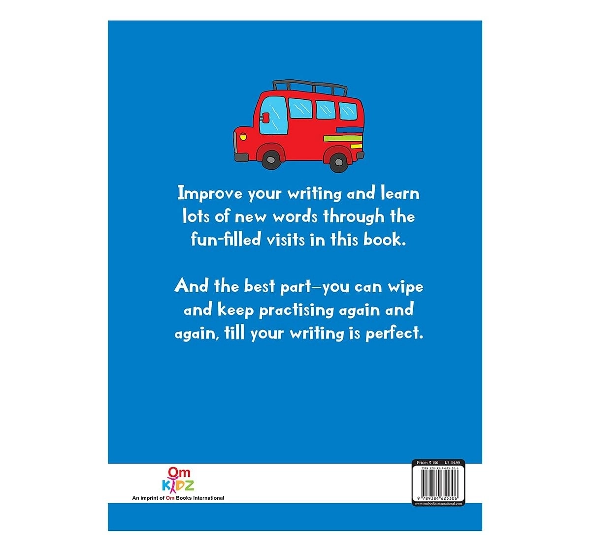 Om Kidz: Write & Clean School, 16 Pages Book, Paperback