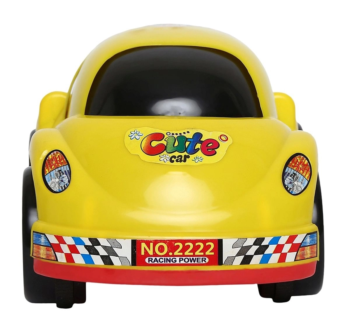 Toyspree Friction Powered Cute Car for Kids, 18M+ (Multicolor)