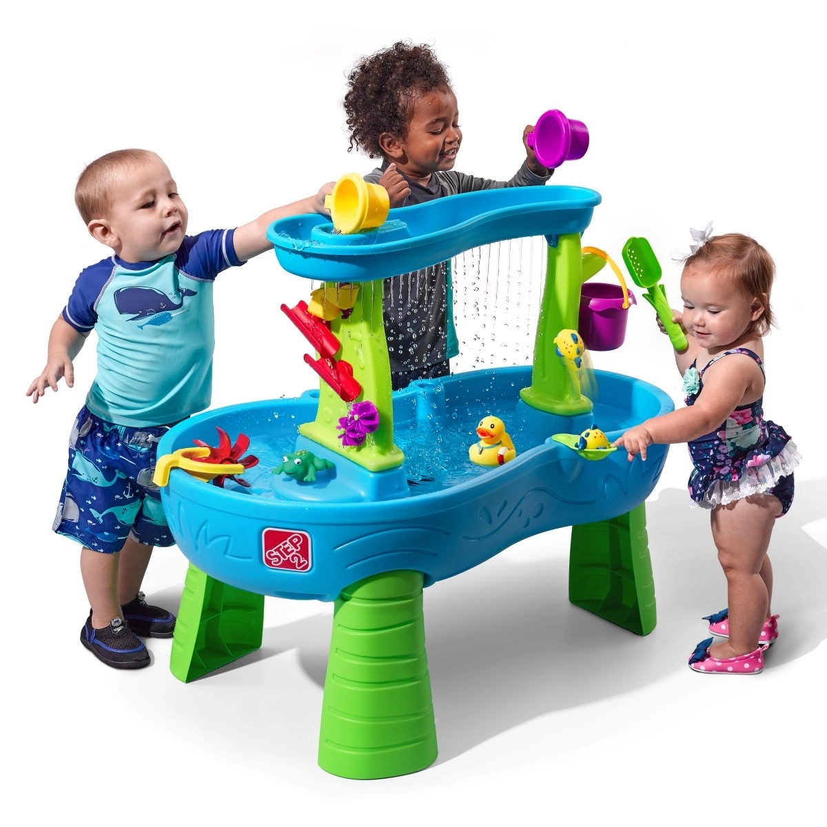 Step2 Rain Showers Splash Pond Water Table Multicolour 2Y+