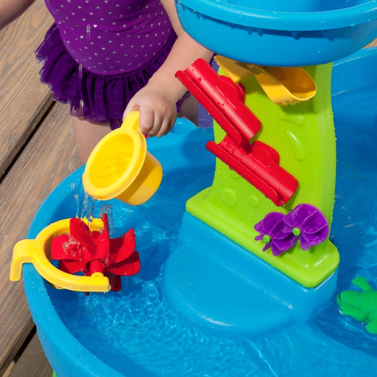 Step2 Rain Showers Splash Pond Water Table Multicolour 2Y+