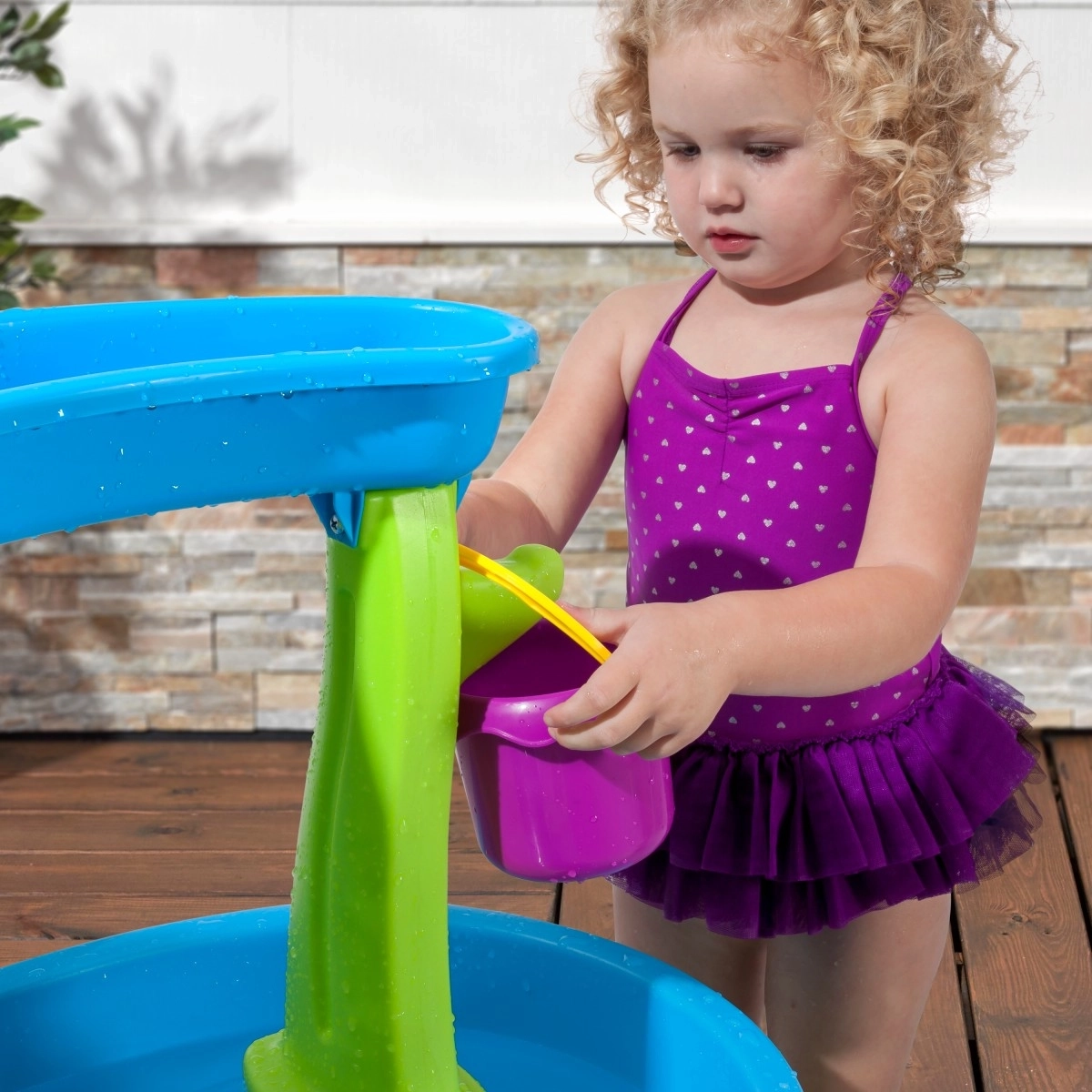 Step2 Rain Showers Splash Pond Water Table Multicolour 2Y+