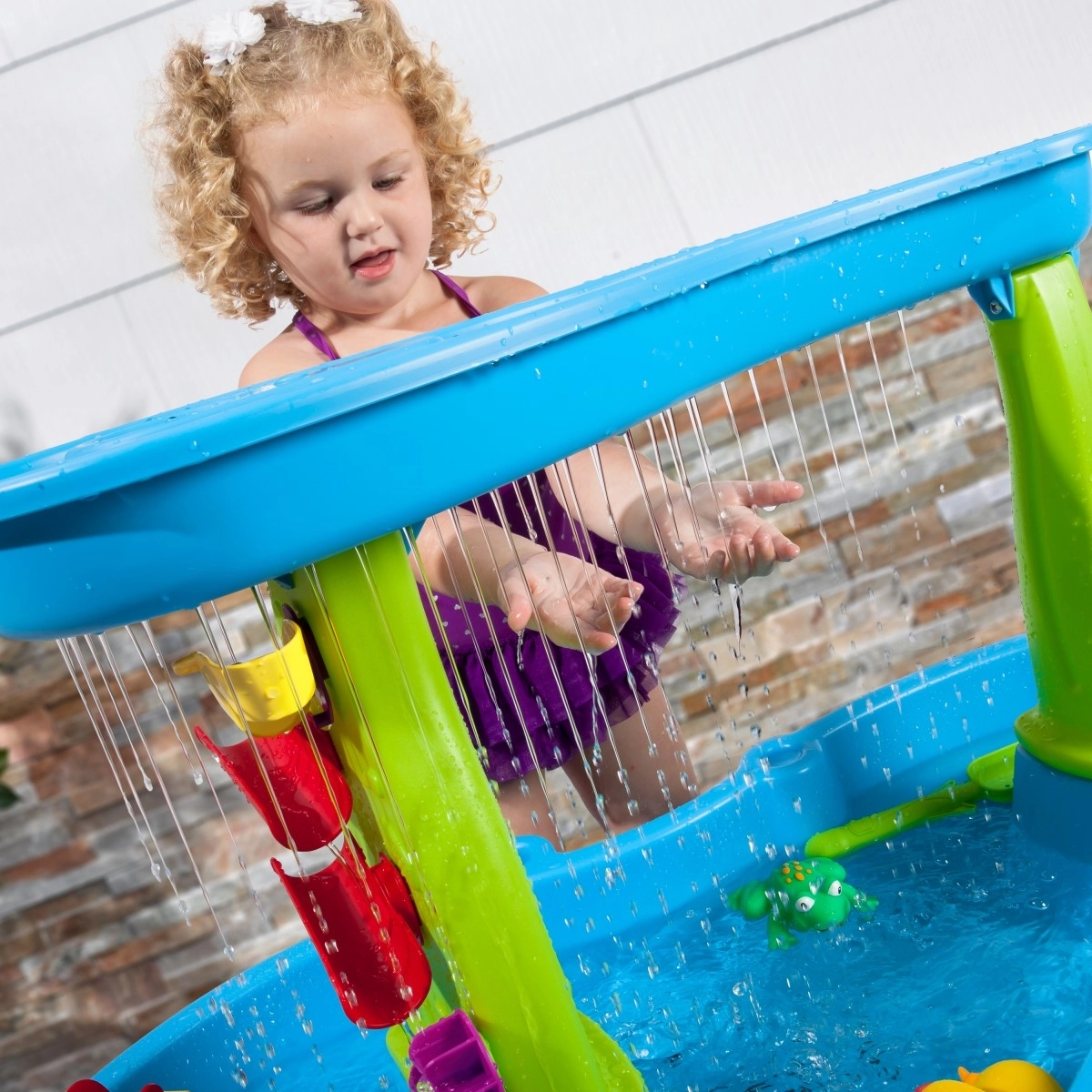 Step2 Rain Showers Splash Pond Water Table Multicolour 2Y+