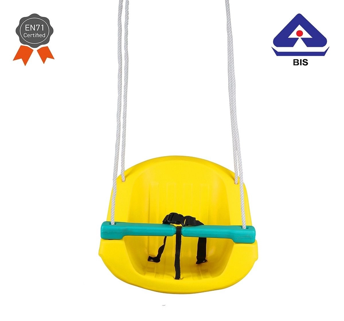 Ok Play Swing for kids Adjustable Swing Yellow 18M+