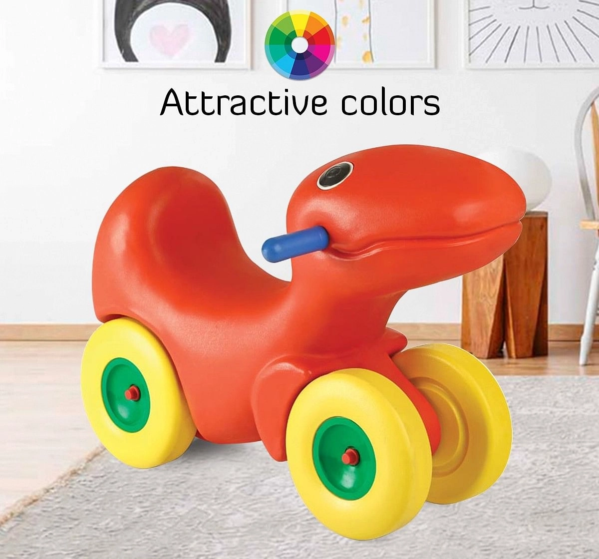 Ok Play My Pet Ride On Ride On Push Car for toddlers Red 3Y+
