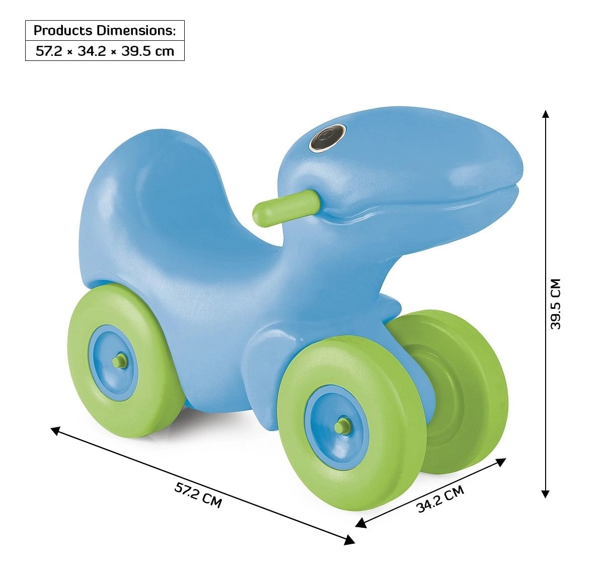 Ok Play My Pet Ride On Ride On Push Car for toddlers Blue 3Y+