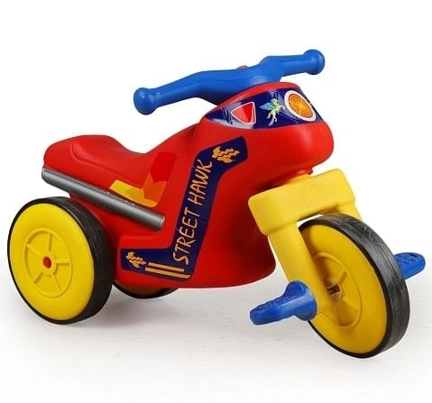 Ok Play Street Hawk Bike for Kids Perfect Ride on Toy Indoors and Outdoor Red 3Y+