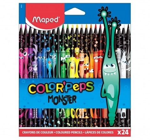 Maped 24 Colour Pens, 7Y+ (Multicolour)