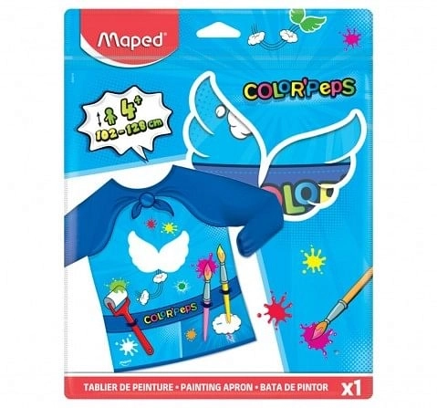 Maped Super Heroes Painting Apron, 4Y+ (Blue)