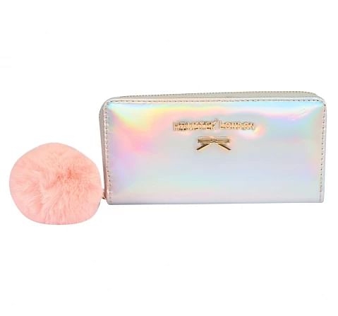 Hamster London Midnight Holo Purse Wallet, Peach, 6Y+