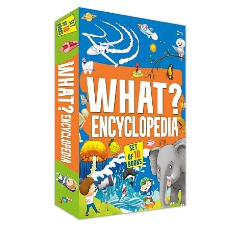 Om Kids What? Encyclopaedia Box Multicolour 6Y+