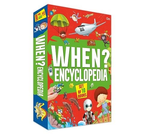 Om Kids When? Encyclopaedia Box Multicolour 6Y+
