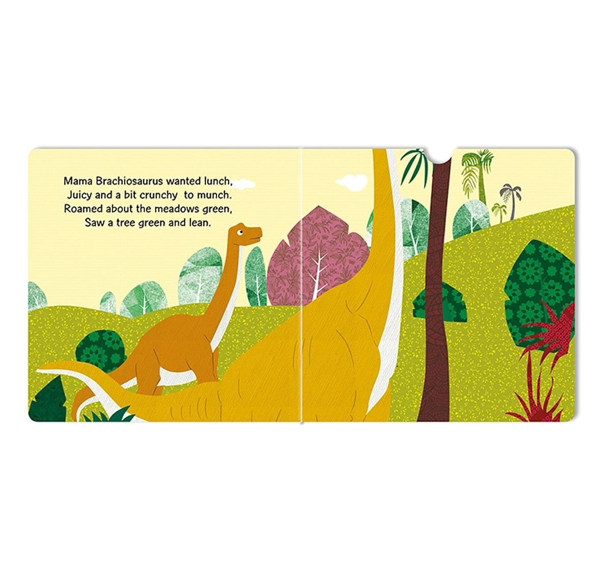 Om Kidz: Slide And See Dinosaurs 10 Pages Book By Kirti Pathak, Board Book