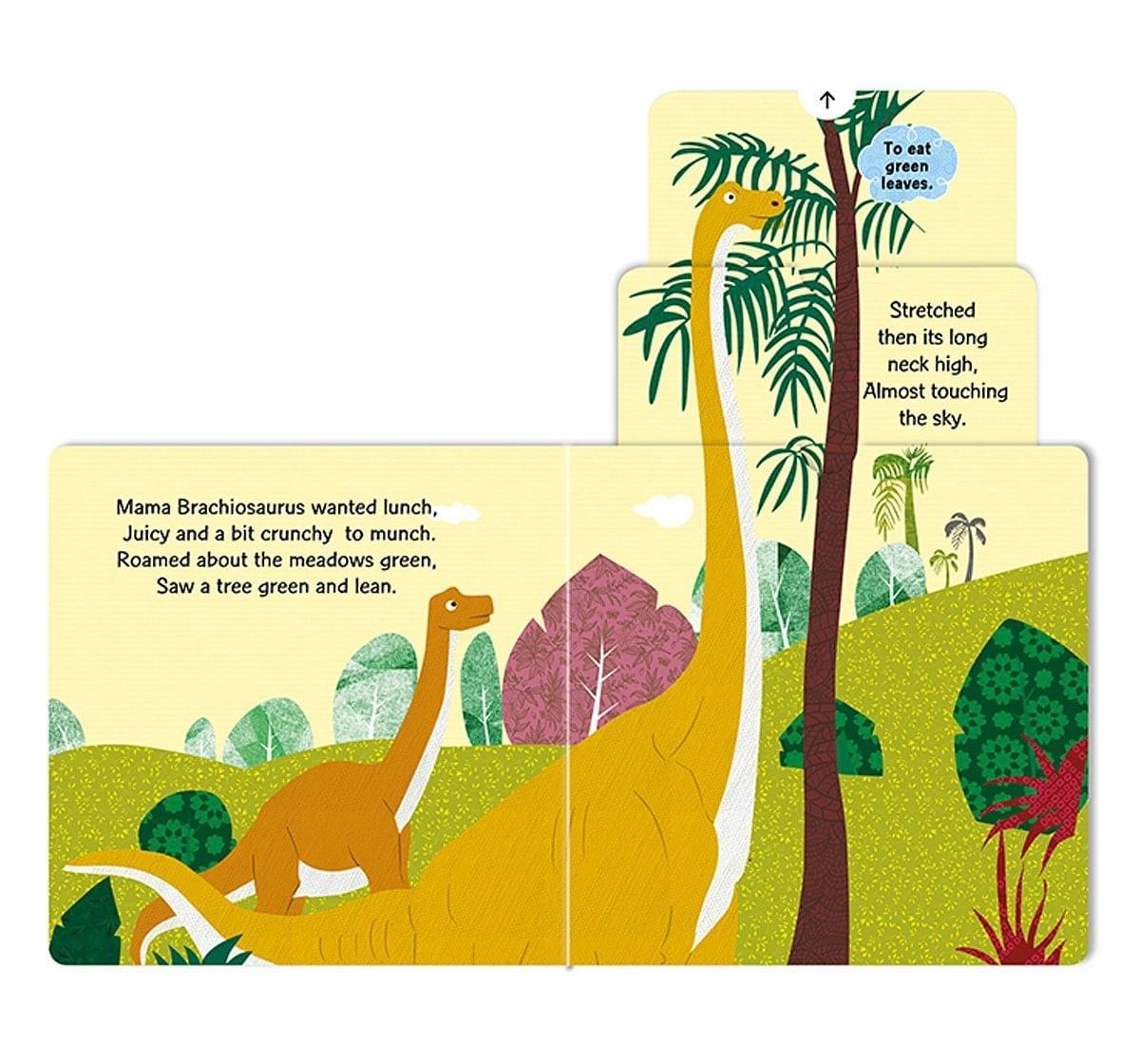 Om Kidz: Slide And See Dinosaurs 10 Pages Book By Kirti Pathak, Board Book