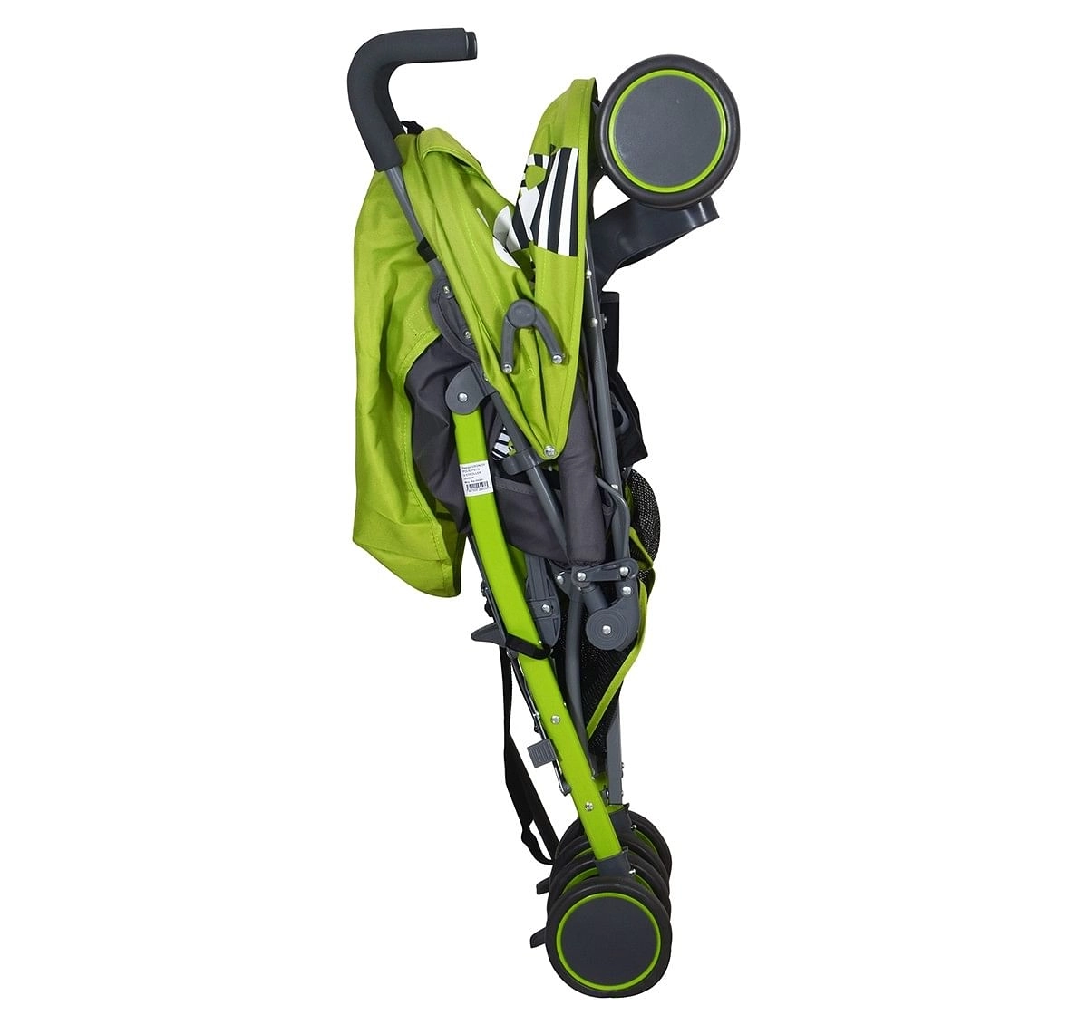Polka Tots Baby Pram Stroller Zebra, 0M+ (Green)