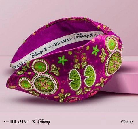 Hair Drama Company Disney Indie Minnie Knotted Headband(One Size),  9Y+(Purple)