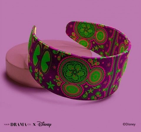 Hair Drama Company Disney Indie Minnie Flatband, Broad(One Size),  9Y+(Purple)