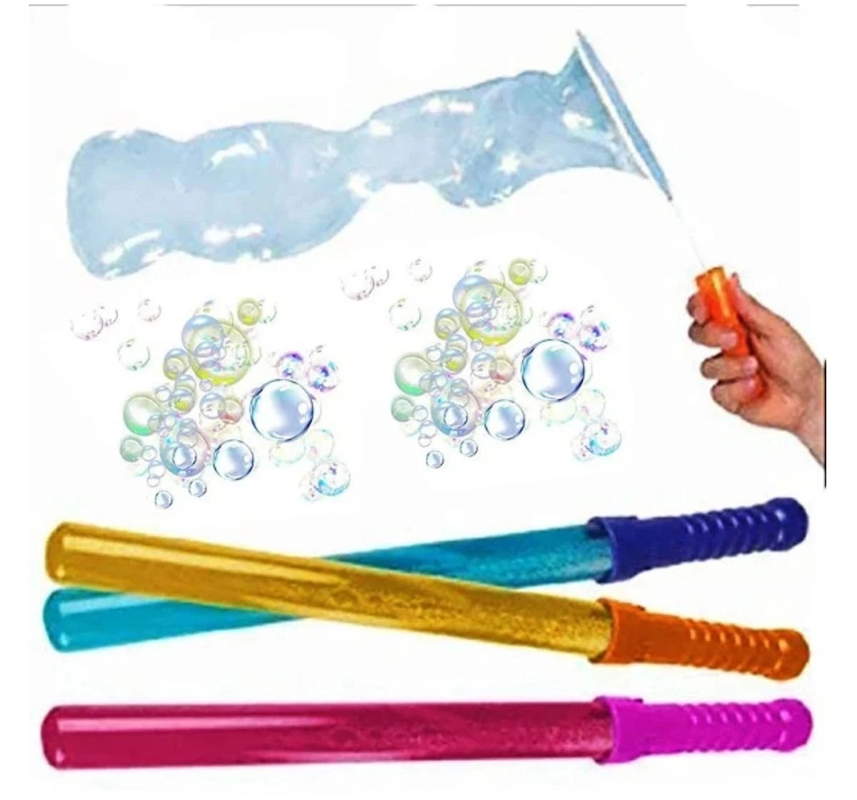 Skoodle Bubble Stick 100Ml for kids 3Y+, Multicolour
