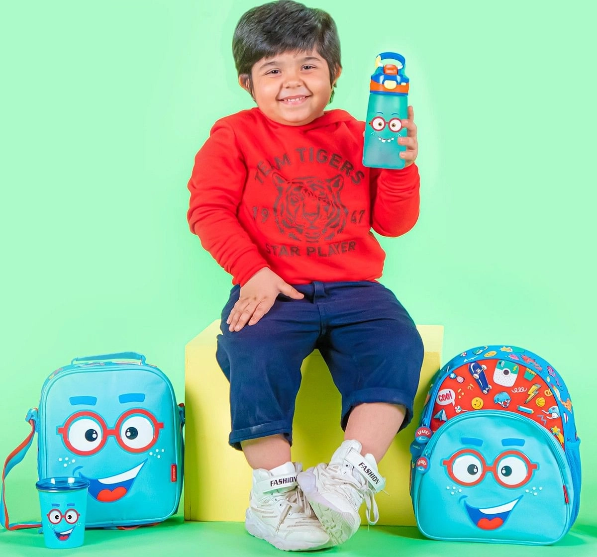 Rabitat Insulated Outpack Lunch Bag, Sparky Blue, 5Y+