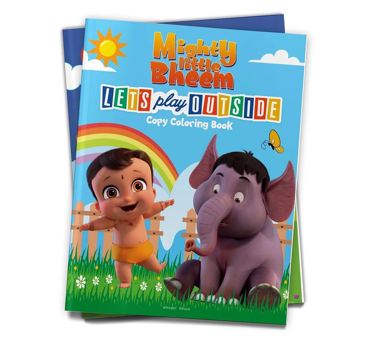 Wonder House Books Mighty Little Bheem Lets Play Outside Coloring Book for kids 3Y+, Multicolour