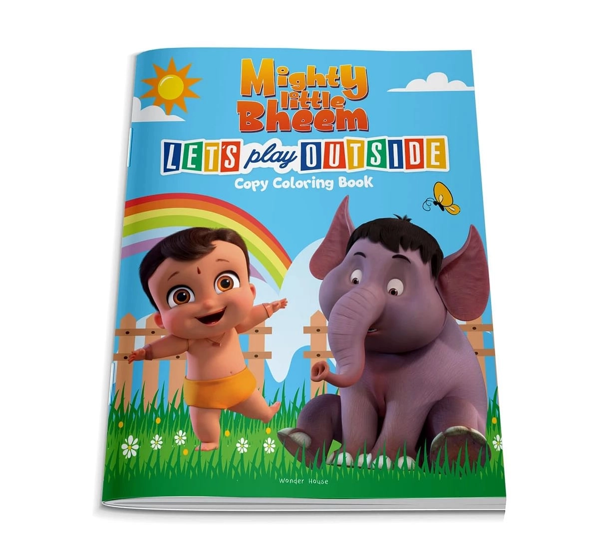 Wonder House Books Mighty Little Bheem Lets Play Outside Coloring Book for kids 3Y+, Multicolour