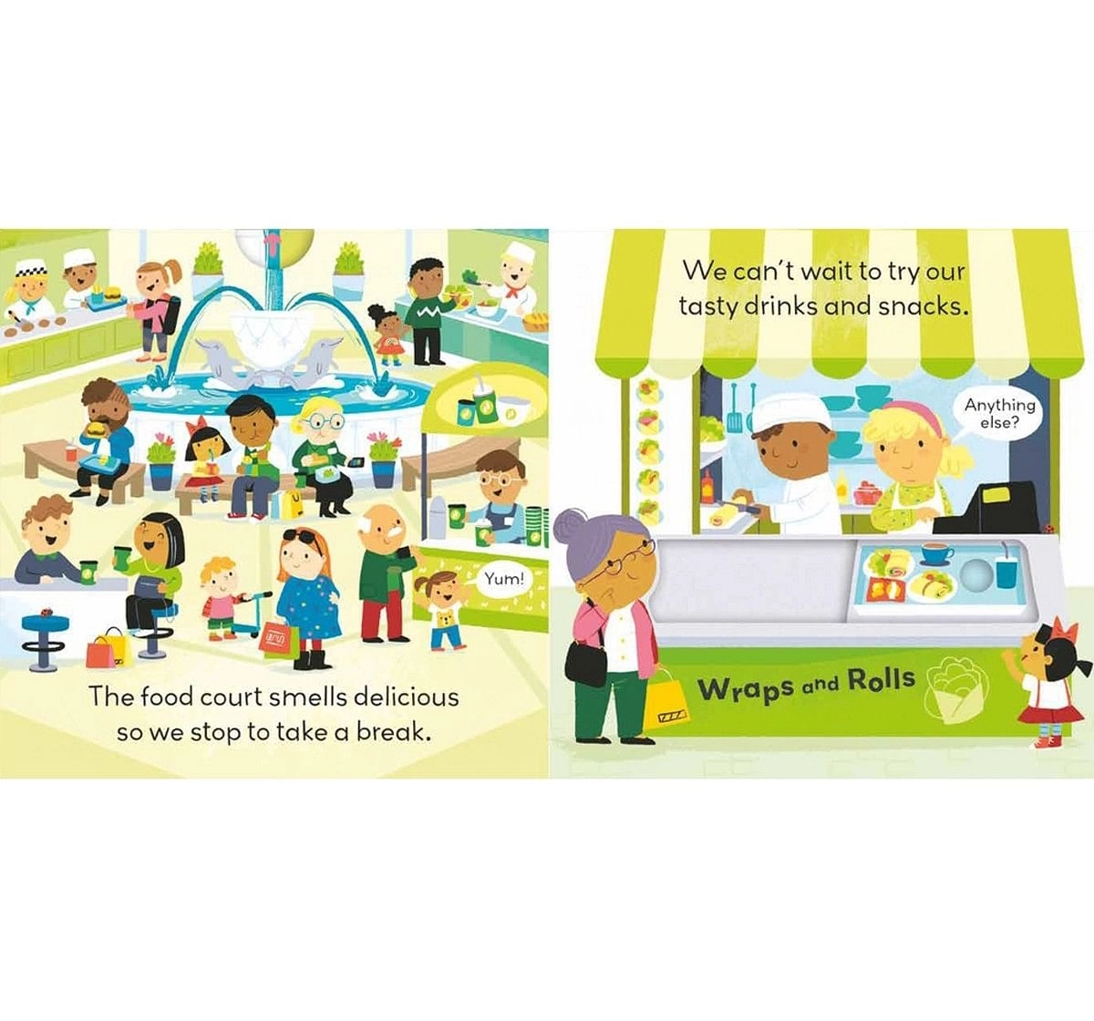 Ladybird Little World Shopping Trip Soft Cover Multicolour 3Y+