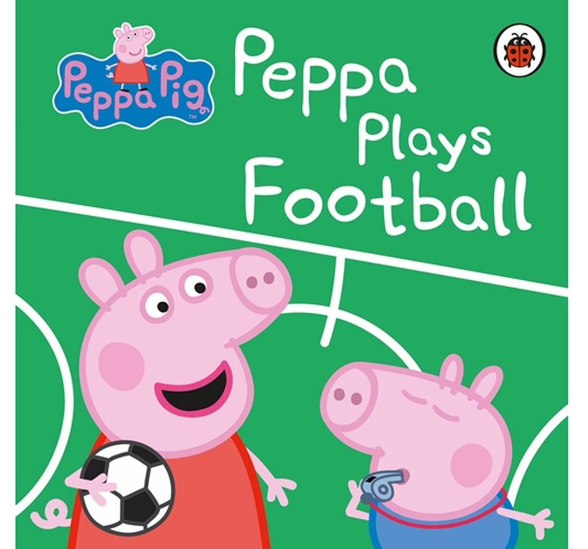 Ladybird Peppa Plays Football Soft Cover Multicolour 3Y+